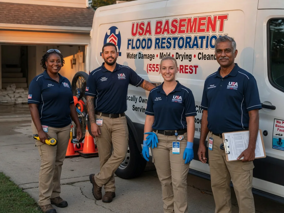 Basement Flood Cleanup company in Jim Falls, WI