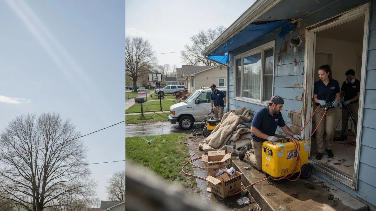 Basement Flood Cleanup in Jim Falls, WI near me